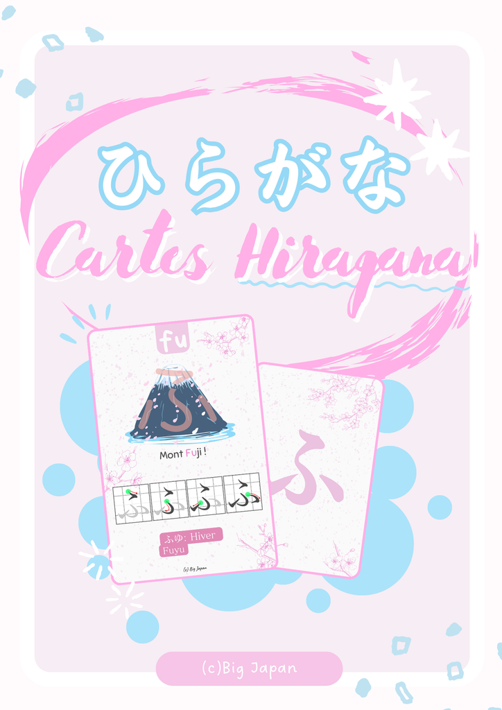 Cartes de révision Hiragana/Katakana