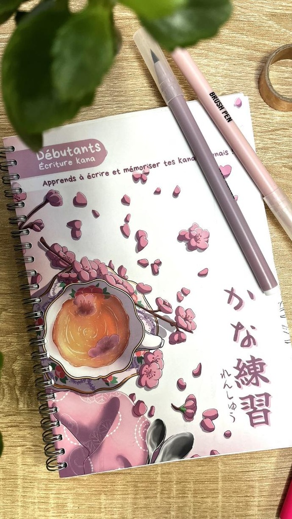 Cahier d'écriture KANA - débutants