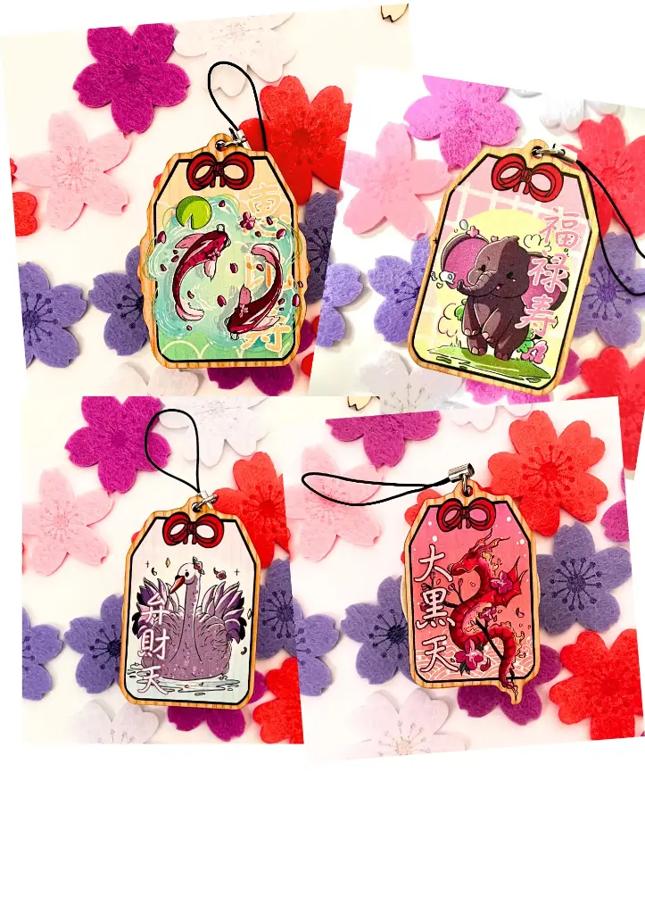 🌸 Omamori - Porte bonheur japonais